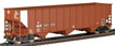 Walthers Gold Line Bethlehem 4000 Cu. Ft. 3-Bay 100 Ton Coal Hopper (6-Pack) Milwaukee Road #2
