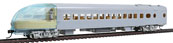 Walthers Undecorated Milwaukee Road 'Hiawatha' Streamlined Car – Skytop Lounge