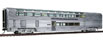 Walthers Santa Fe El Capitan Streamlined Car w/Plated Finish - Budd 85' Hi-Level 'Sky Lounge' #575-580